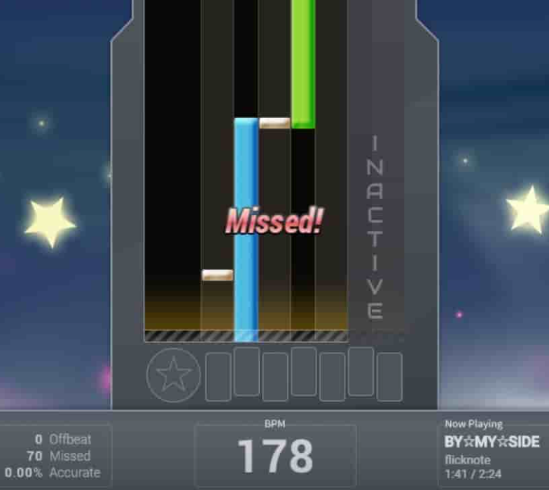 節奏音樂小游戲